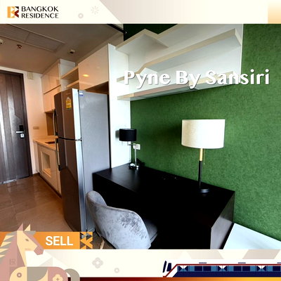 Condos for sale : ⚡Condo for Sale Pyne by Sansiri near BTS Ratchathewi – North-Facing, Fully Furnished