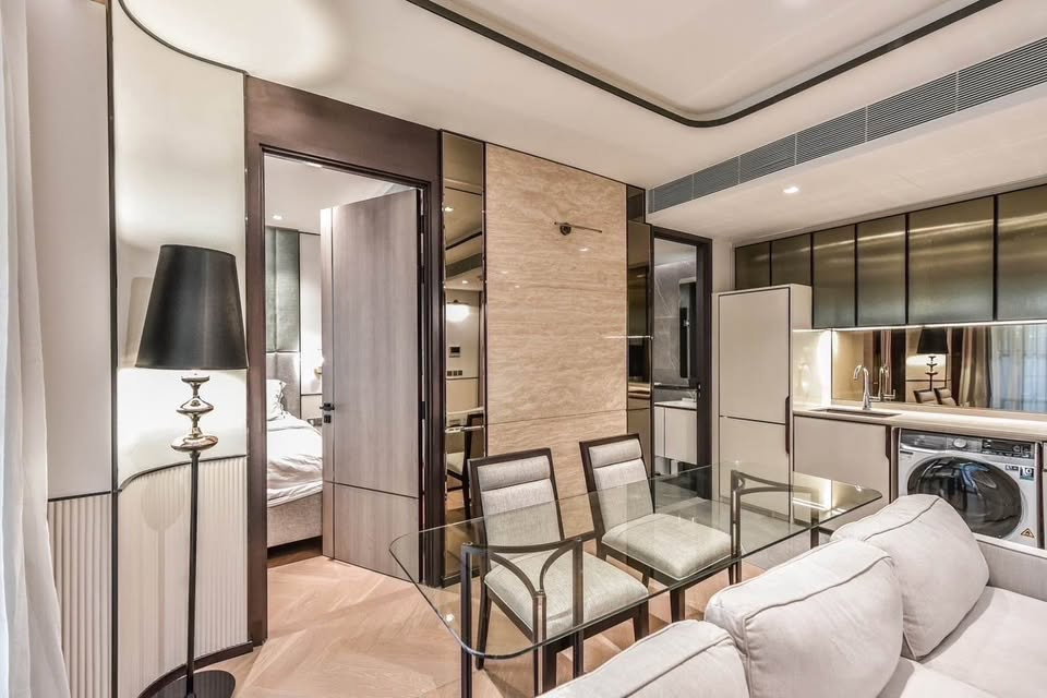 รูป #SC12928    📌  ให้เช่า | 🟦🟨เดอะ รีเซิร์ฟ สุขุมวิท 61🟥🟩💬 𝑪𝒐𝒏𝒕𝒂𝒄𝒕 𝑳𝑰𝑵𝑬: @𝒔𝒆𝒄𝒓𝒆𝒕𝒑𝒓𝒐𝒑𝒆𝒓𝒕𝒚 🔥✨ - รูปที่ 7/12