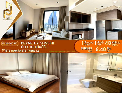 Condos for sale : DL26040313 Condo for sale, Keyne near BTS Thong Lo, ready to move in, call urgently 0653619502 LineID @952jdxxk
