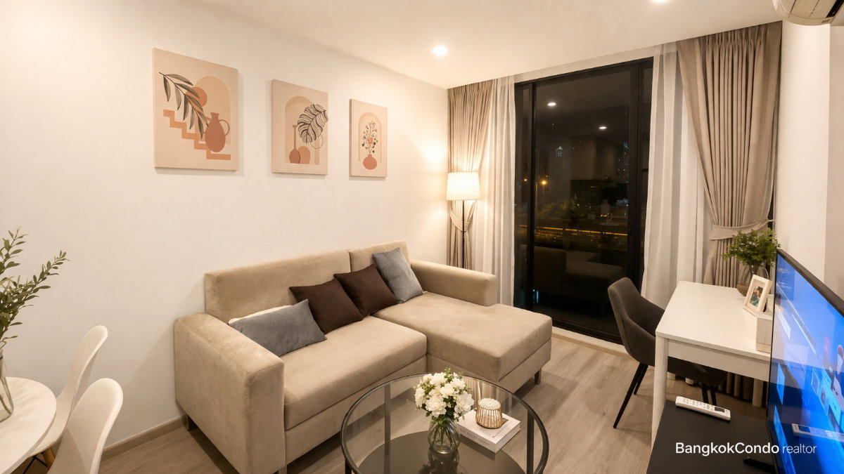 รูป 🍀🍀 Fully furnished💝 ให้เช่า📌 เซอริโอ้  (Line: @rent2022) BTS อ่อนนุช พร้อมเข้าอยู่ ราคาดี!!🔖A11134 - รูปที่ 4/9