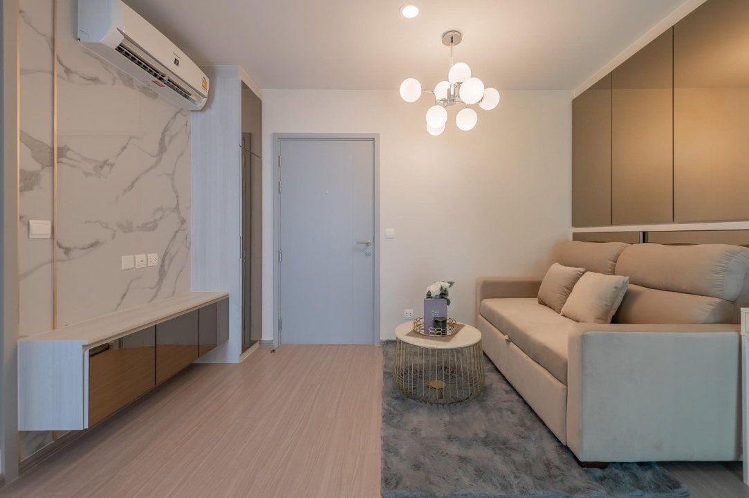 รูป ขาย ASPIRE ASOKE - RATCHADA วิวสวนและสระว่ายน้ำ เฟอร์นิเจอร์ครบ พร้อมเข้าอยู่ ทำเลดี ใกล้ MRT พระราม 9-SW003598 - รูปที่ 6/6