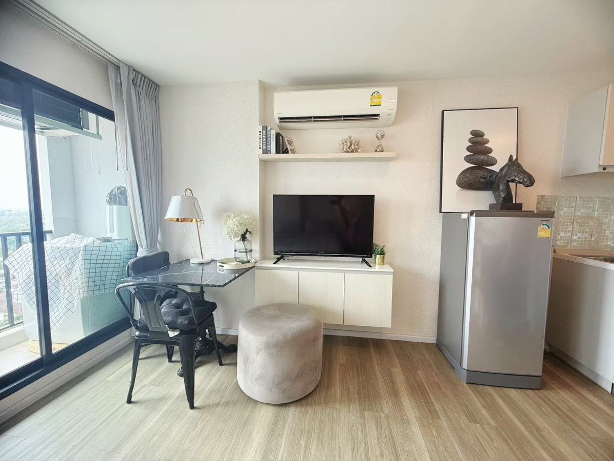 รูป 🔥ด่วนให้เช่า🔥เคนซิงตัน เกษตร แคมปัส เฟอร์ครบ ห้องสวย ราคาถูก ✅ Line:@livingperfect - รูปที่ 4/9