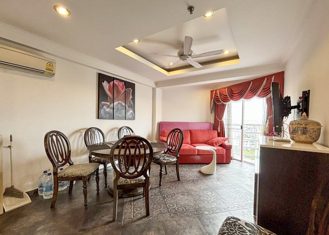รูป 2 Bedroom for Sale Jomtien Beach Condominium Rimhad Pattaya - รูปที่ 2/13