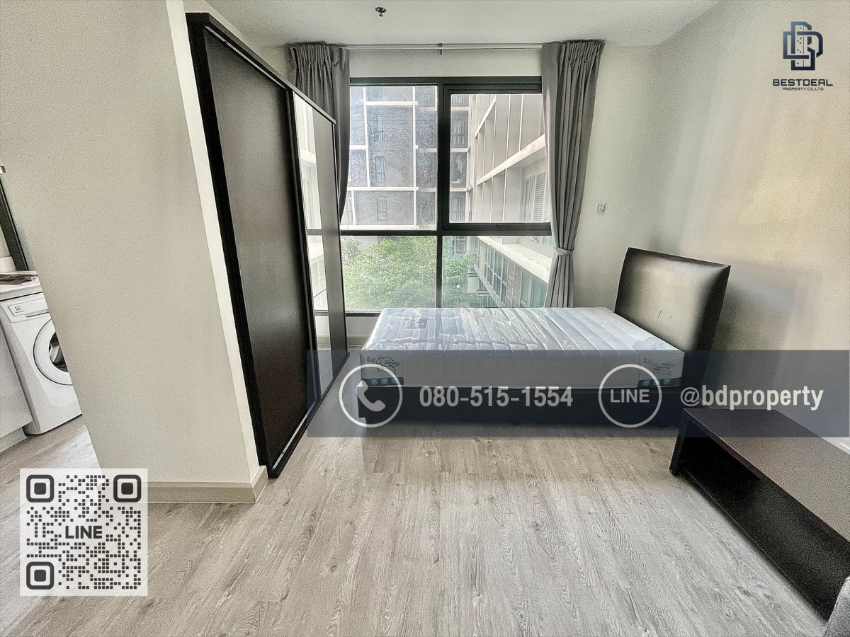 รูป Bestdeal ให้เช่า Studio 22ตรม.ราคา 13,000/เดือนเท่านั้น เฟอร์นิเจอร์และเครื่องใช้ไฟฟ้าครบ “IDEO MOBI RAMA 9” ใกล้MRT และ เซ็นทรัลพระราม 9 เพียง 80 ม. - รูปที่ 1/10