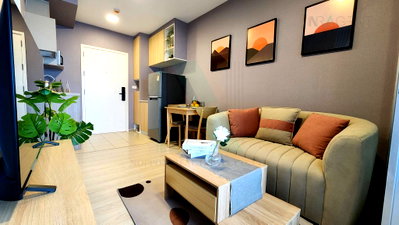 ขายคอนโด : ขายคอนโด พลัมคอนโด สุขุมวิท 62 อาคาร 1 ชั้น 7 1 ห้องนอน ขนาด 29 ตรม ใกล้ Tesco Lotus อ่อนนุช