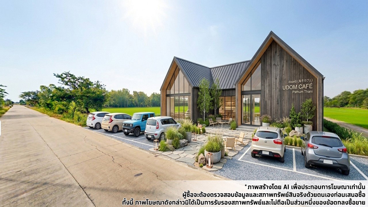 รูป ที่ดินเปล่า 3625 ตร.วา อำเภอลำลูกกา ปทุมธานี 9.2M - รูปที่ 5/7