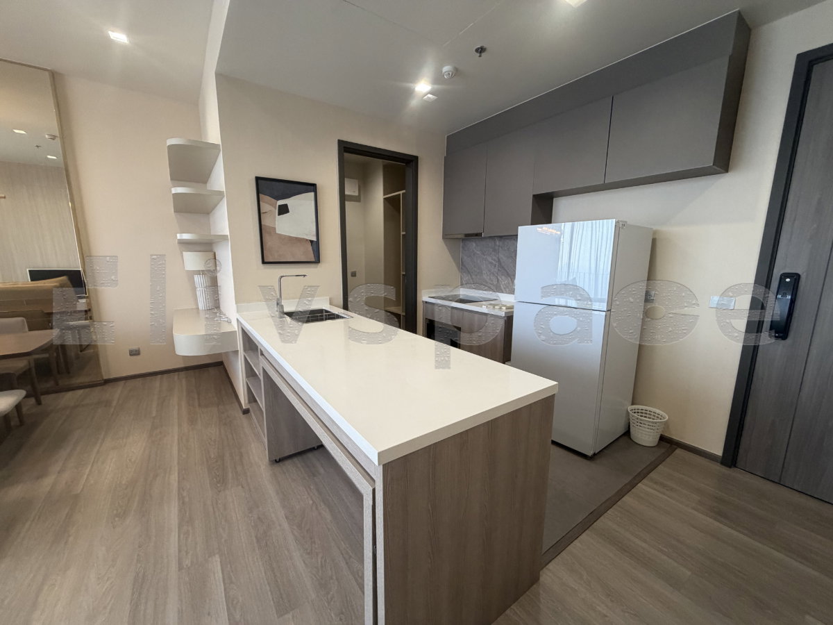 รูป ▚ LI140ツ ให้เช่า: Rhythm Charoenkrung Pavillion 2BR 98sqm. 79K ✨ ห้องไซส์ใหญ่ วิวสวย พร้อมห้องเมดและโซนซักล้างแยก ชั้นสูงทิศไม่ร้อน 🏙️ - รูปที่ 6/13