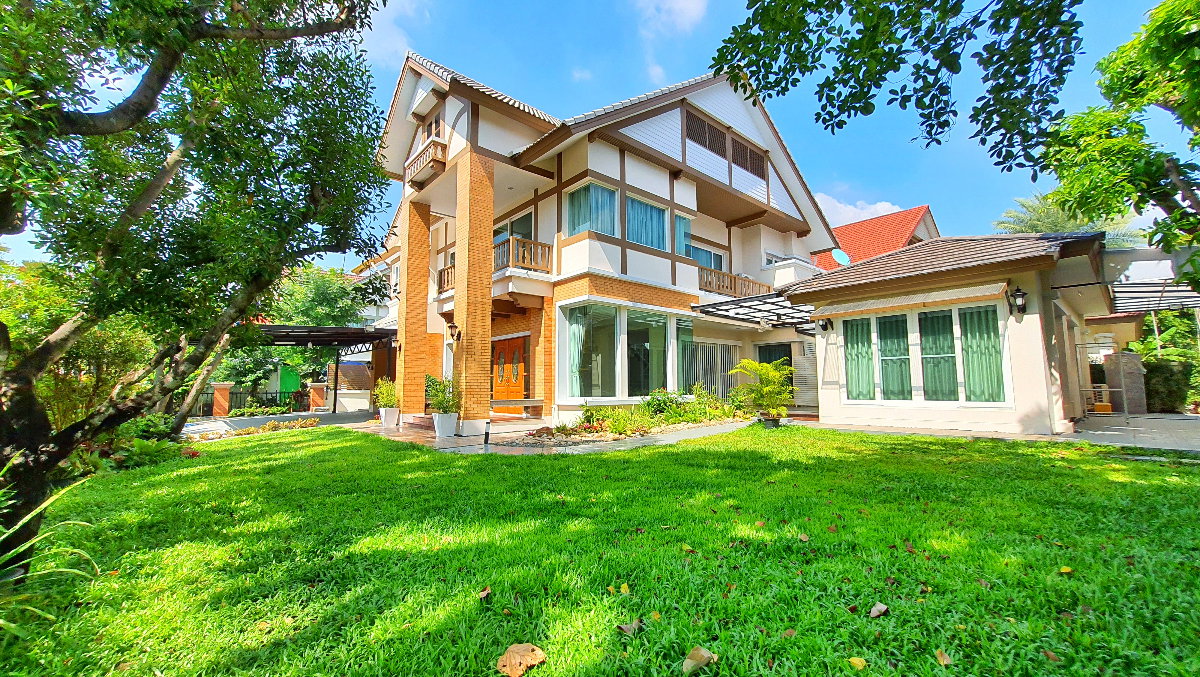 รูป [บ้านสวยพร้อมอยู่] บ้านเดี่ยวหลังใหญ่ 162 ตร.ว. คิวเฮ้าส์ อเวนิว พระราม 5 มีเรือนรับรอง ใกล้ รร.เด่นหล้า - รูปที่ 3/17