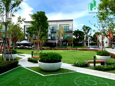 Townhouses for rent Bangkok : For Rent: Townhome at Baan Klang Muang Onnut–Srinakarin, Near Si Nut MRT Station (SPSSR170)