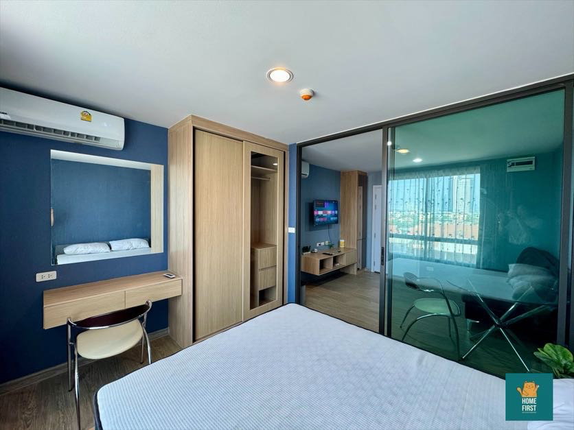 รูป ให้เช่า Polis Condo สุขสวัสดิ์ 64 30ตรม. เฟอร์ครบ 7,500 บาท - รูปที่ 7/11