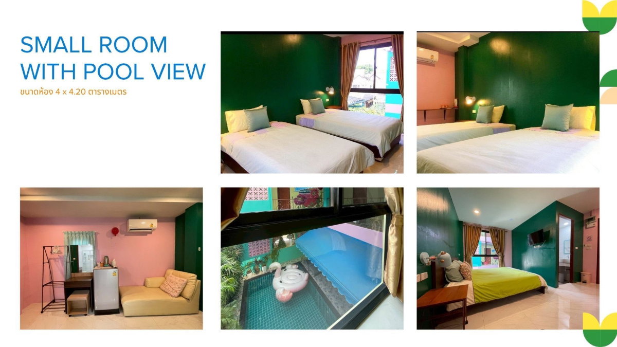 รูป ขายเกสต์เฮ้าส์ย่านสันติธรรม ช้างเผือก 3 ชั้น 10 ห้องพัก น้ำไม่ท่วม อยู่ใกล้วงเวียนห้าแยกสันติธรรม , เฮือนม่วนใจ๋ One nimman และ Maya shopping-SW003597 - รูปที่ 3/8