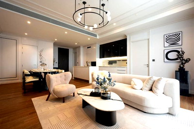 Condos for rent Assumption Convent Silom School : Muniq Langsuan 3Bedroom For Rent