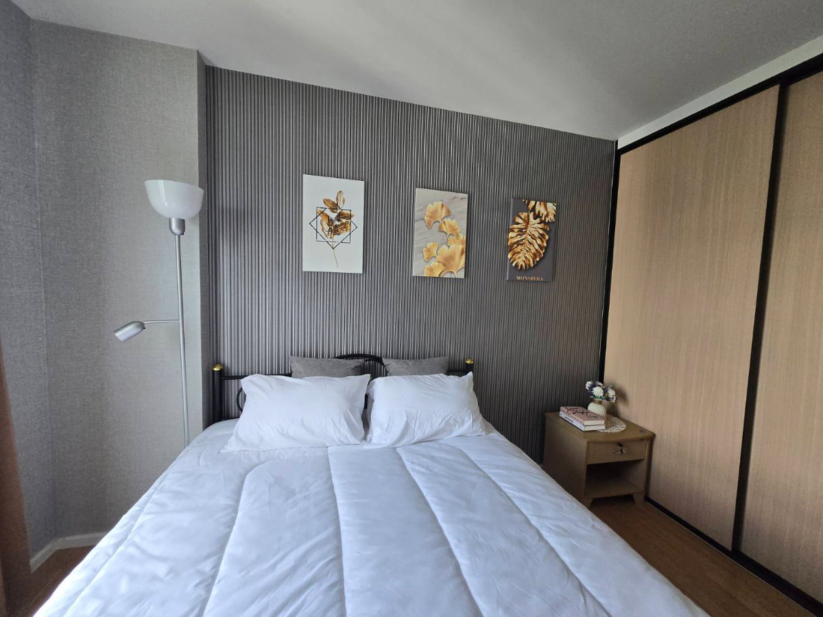 รูป svs286 ให้เช่า คอนโด เดอะ พาร์คแลนด์ ไลท์ สุขุมวิท – ปากน้ำ THE PARKLAND SUKHUMVIT – PAKNAM ห้องใหม่แต่งสวย ใกล้รถไฟฟ้าปากน้ำ - รูปที่ 4/11