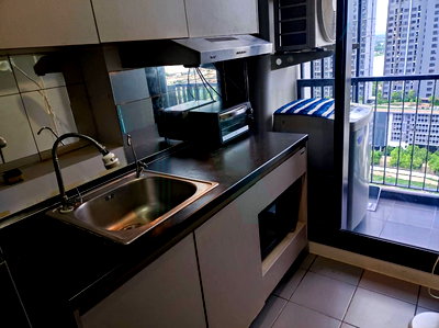 เช่าคอนโด ถนนรัตนาธิเบศร์ : 🔺 ให้เช่าคอนโด เดอะ โพลิแทน รีฟ อาคาร 1 ชั้น 22 1 ห้องนอน ขนาด 25 ตรม ใกล้ สะพานพระนั่งเกล้า