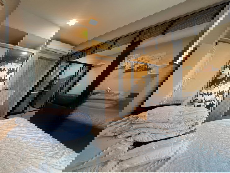 รูป เครื่องใช้ไฟฟ้าครบ ให้เช่า คอนโดเลต มิสท์ พระราม9 พร้อมเข้าอยู่ วันที่ 8 พค 69 MRT พระราม9 เฟอร์นิเจอร์ครบ เครื่องใช้ไฟฟ้าครบ - รูปที่ 8/11