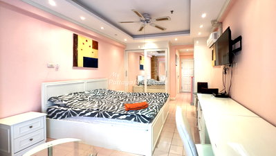 Condos for sale : 🛏️ Studio - 🛁 1 Bath - 🏙️ City View - 🌏 FOREIGN name - 🏢 Jomtien Beach Condominium Pattaya - Ref: JBC16