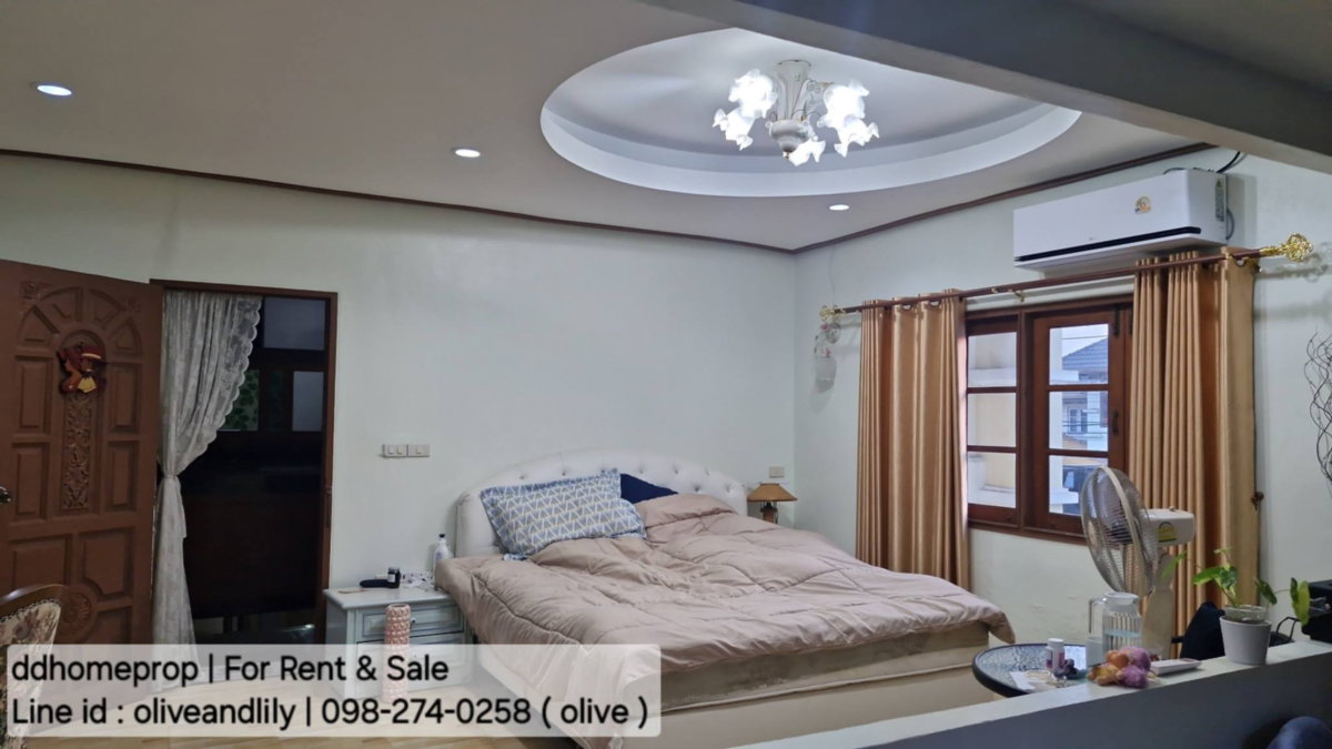 รูป ปล่อยเช่า 35,000 /เดือน บ้านเดี่ยวให้เช่า 4 ห้องนอน 3 ห้องน้ำ 2 ห้องนั่งเล่น บ้านหลังใหญ่ใกล้ทะเลบางแสน - รูปที่ 6/26