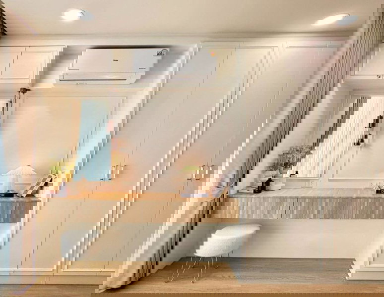 รูป ขายคอนโด นครพิงค์ซิตี้วิว(คันคลอง) เฟอร์นิเจอร์และเครื่องใช้ไฟฟ้าครบ พร้อมเข้าอยู่ วิวดอยสุเทพ ใกล้มช. มีโควต้าต่างชาติ-SW003620 - รูปที่ 9/17