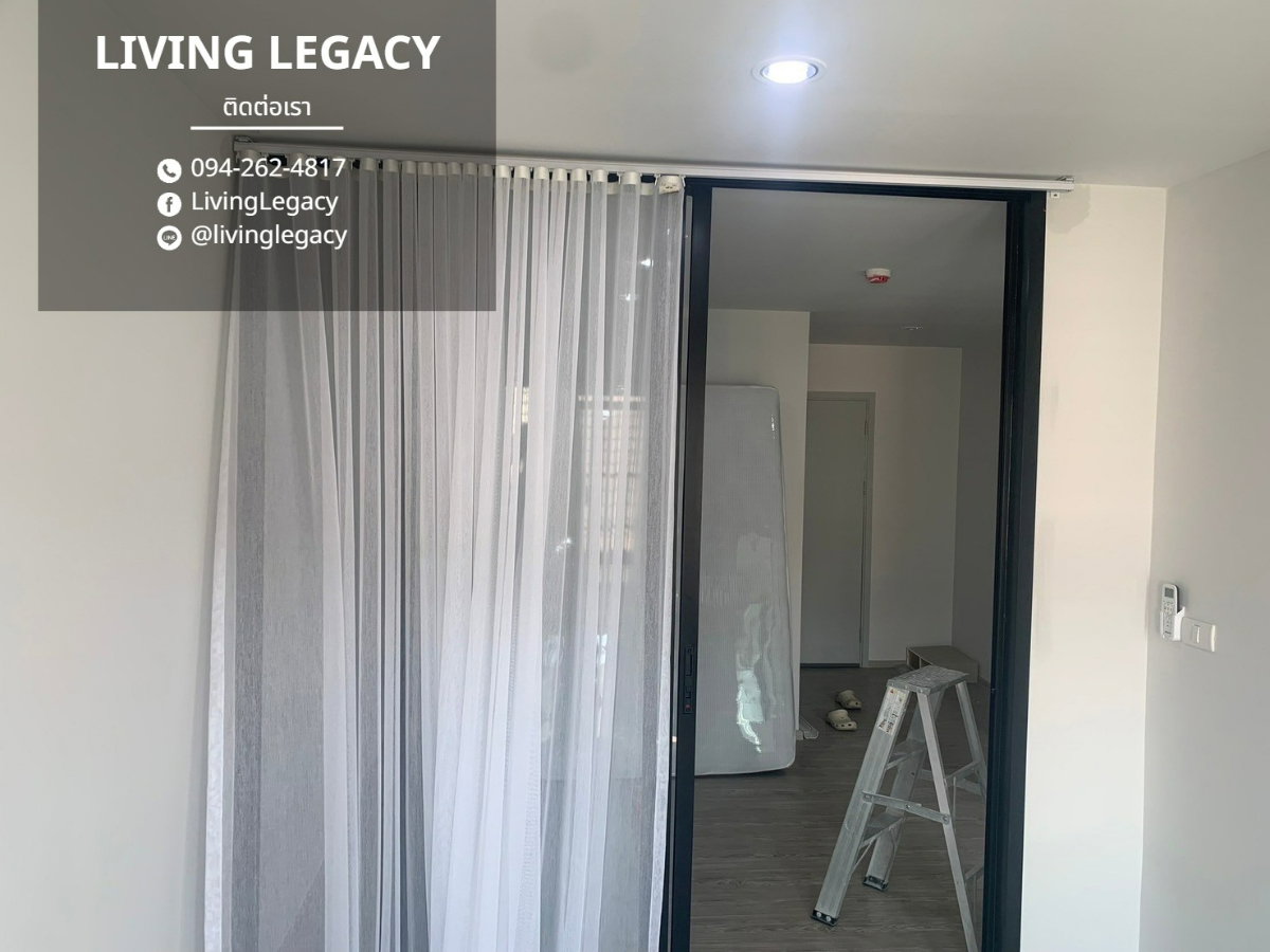 รูป SPGMQ4 ให้เช่าคอนโด RYE Huamark 30 ตร.ม. ชั้น 2 ตึก B line id : @livinglegacy - รูปที่ 4/9