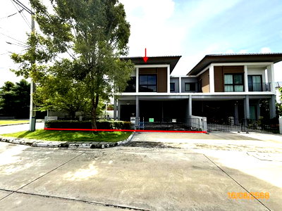 บ้านเดี่ยว นนทบุรี : บ้านเดี่ยว 42.8 ตร.วา ลุมพินี ทาวน์วิลล์ ราชพฤกษ์-ปิ่นเกล้า บางกรวย นนทบุรี 5.5M