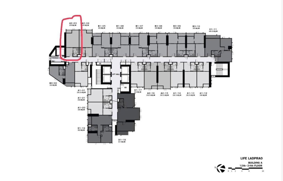รูป #A124291 ✅ 9/4/69  ให้เช่า Life Ladprao 📲📢สอบถาม ld line @condoboy - รูปที่ 8/8