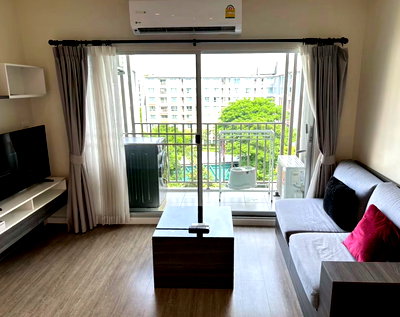 Condos for sale : Selling Dcondo Ping Chiangmai, beautiful room, fully furnished, ready to move in.