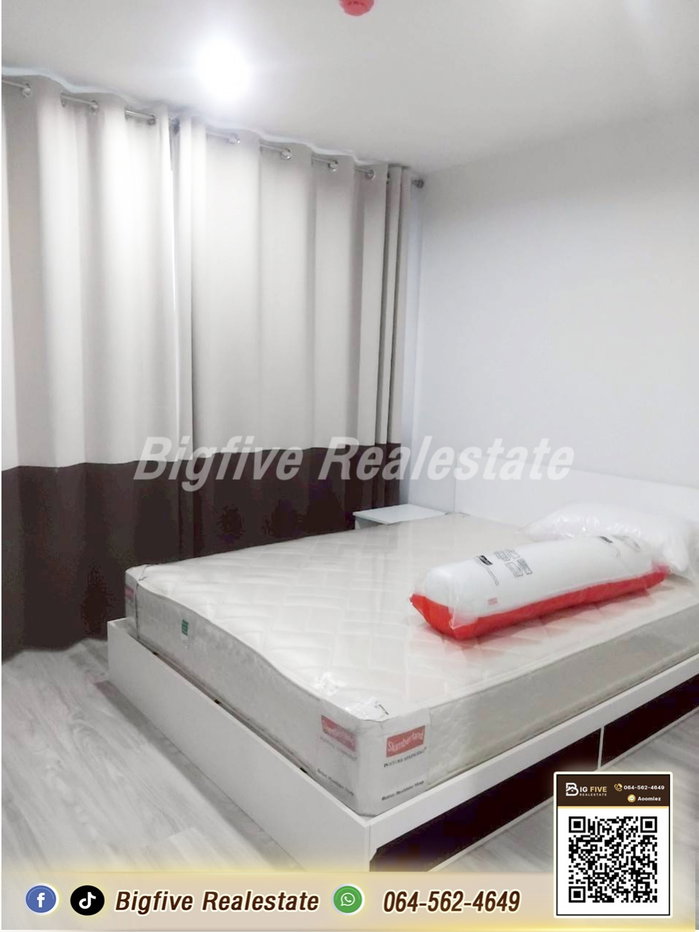 รูป A69-025   ปล่อยเช่า สัมมากรS9 แบบ 2 นอน ห้องใหม่ เฟอร์นิเจอร์และเครื่องใช้ไฟฟ้าครบพร้อมอยู่ - รูปที่ 3/14