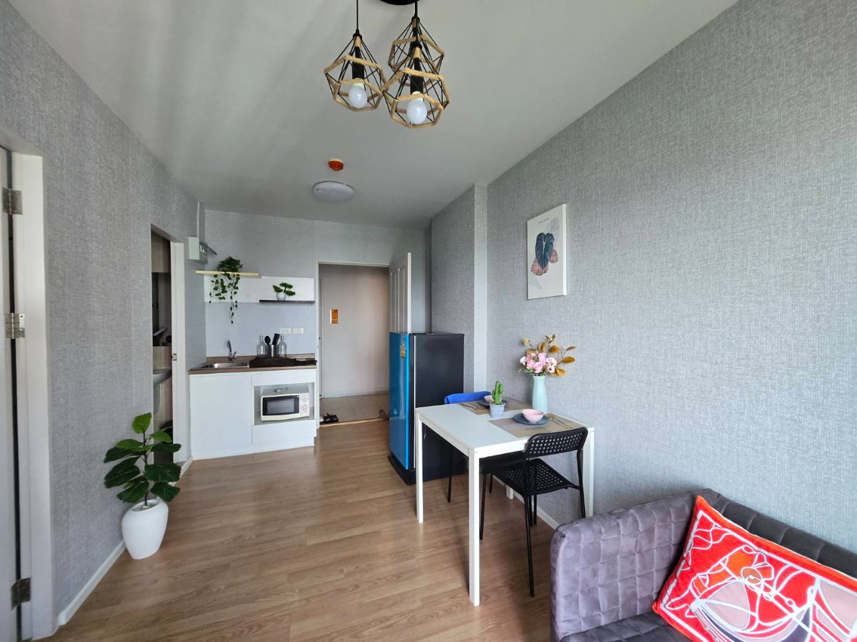 รูป svs286 ให้เช่า คอนโด เดอะ พาร์คแลนด์ ไลท์ สุขุมวิท – ปากน้ำ THE PARKLAND SUKHUMVIT – PAKNAM ห้องใหม่แต่งสวย ใกล้รถไฟฟ้าปากน้ำ - รูปที่ 5/11