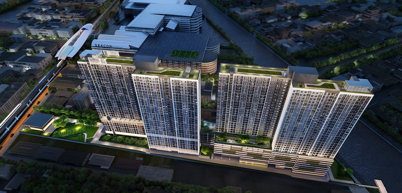 รูป เดอะลิฟวิ่น เพชรเกษม  24.02 ตร.ม อยู่ชั้นที่ 12 อาคารB - รูปที่ 17/26