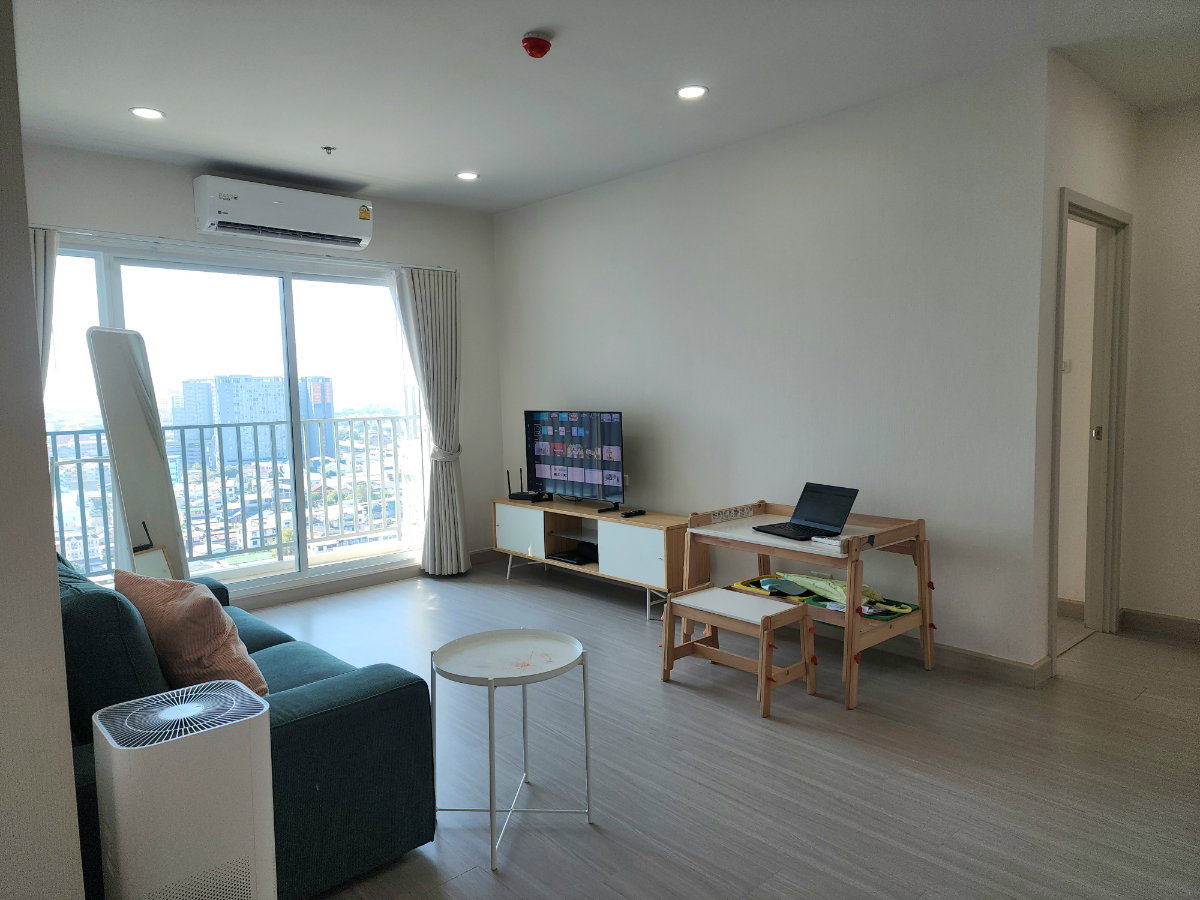 รูป สถานะห้อง ว่างครับผม ให้เช่า**ห้องมุม! และเครื่องซักผ้าฝาหน้า**Supalai Park แยกไฟฉาย 2ห้องนอนแบบใหญ่สุด อยากให้สะดุดรัก **SN659 - รูปที่ 11/65