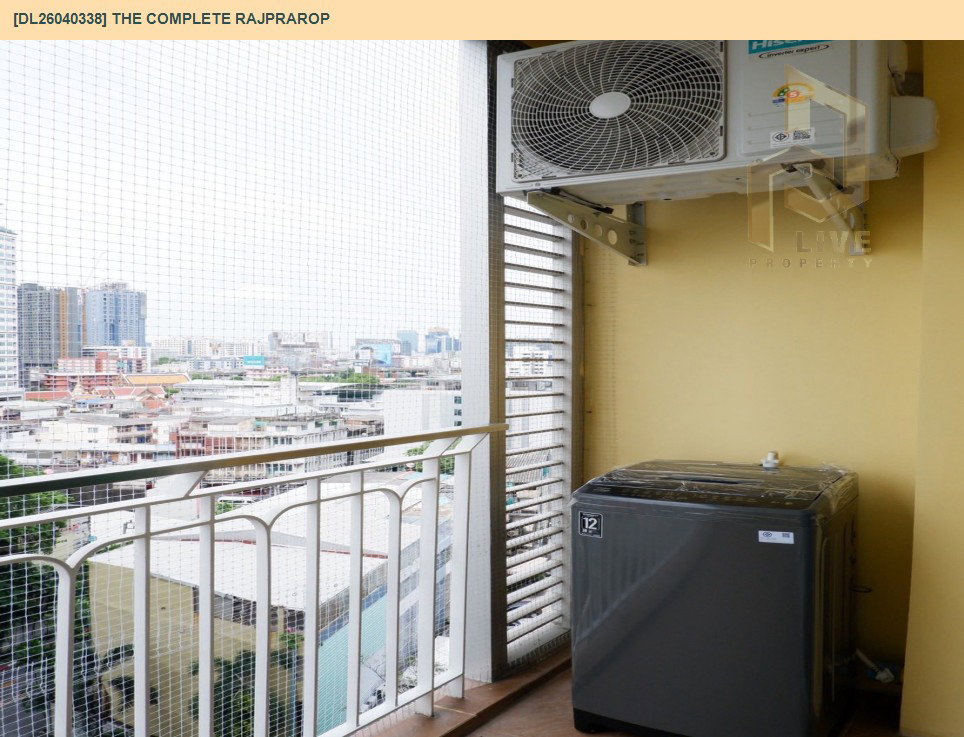 รูป DL26040338 ขายคอนโด เดอะ คอมพลีท ราชปรารภ (The Complete Rajprarop) ใกล้ BTS อนุสาวรีย์ชัยสมรภูมิ พร้อมเข้าอยู่ โทรด่วน 0800343450 LineID @655ebbvc - รูปที่ 11/11