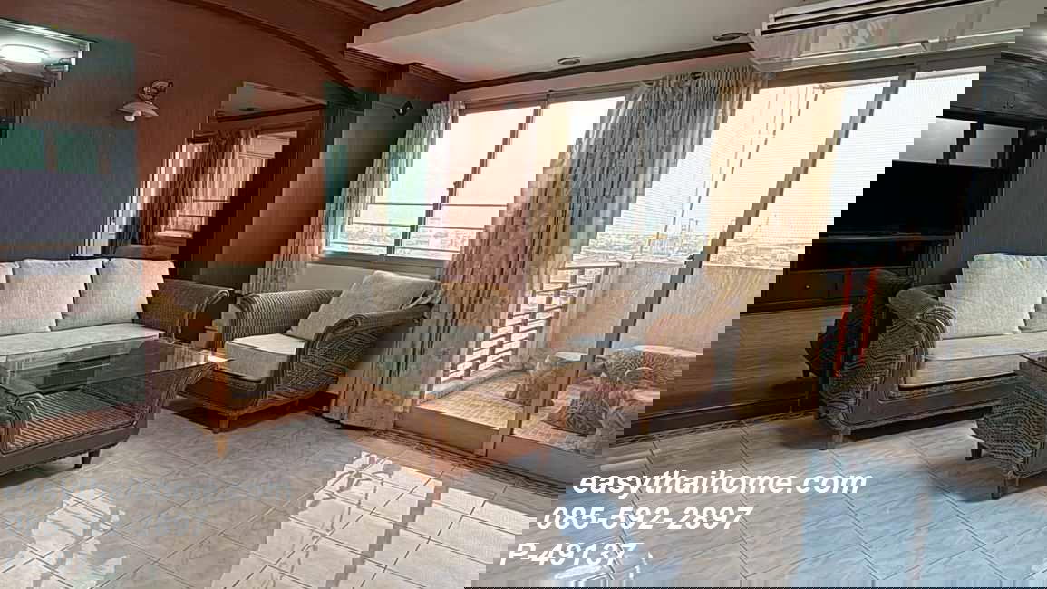 รูป [ให้เช่าด่วน ห้องกว้างวิวแม่น้ำสวย! P-49137 เอส วี ซิตี้ พระราม 3 ชั้น 8 ใกล้ BRT วัดด่าน] | 20,000 | line @easythaihome 085-592-2897 - รูปที่ 3/7