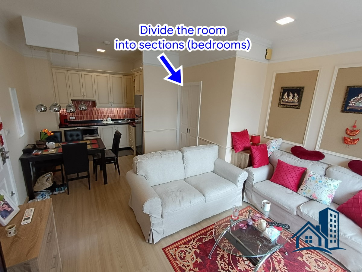 picture Corner unit, high floor, river view, completely renovated, very beautiful - 2/27