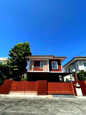 Houses for rent Nonthaburi : 📌 For Rent 2-story Twin house PRUKSA VILLAGE SCENERY RATTANATHIBET – BANGYAI 3 bedroom 2 bathroom