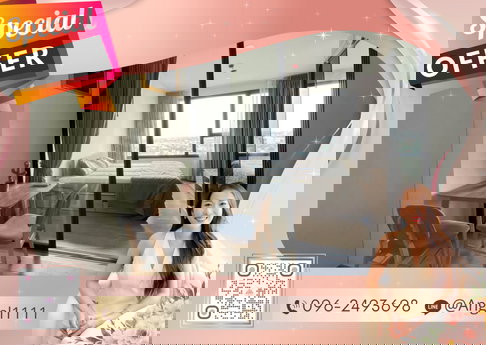 ✨🦄 ห้องว่าง 1 มิ.ย 69🦄✨พร้อมอยู่ วิวดี ราคาดี✨Chewathai Kaset - Nawamin✨ เฟอร์ครบ จบในที่เดียว โทร 096-2493698 (CWK0003)