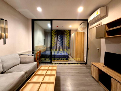 คอนโดให้เช่า : ให้เช่า คอนโด politan rive ชั้น 55 ขนาด 30 ตร.ม.ห้องหน้าแม่น้ำ ชั้นสูงที่สุด เฟอร์ครบ พร้อมอยู่