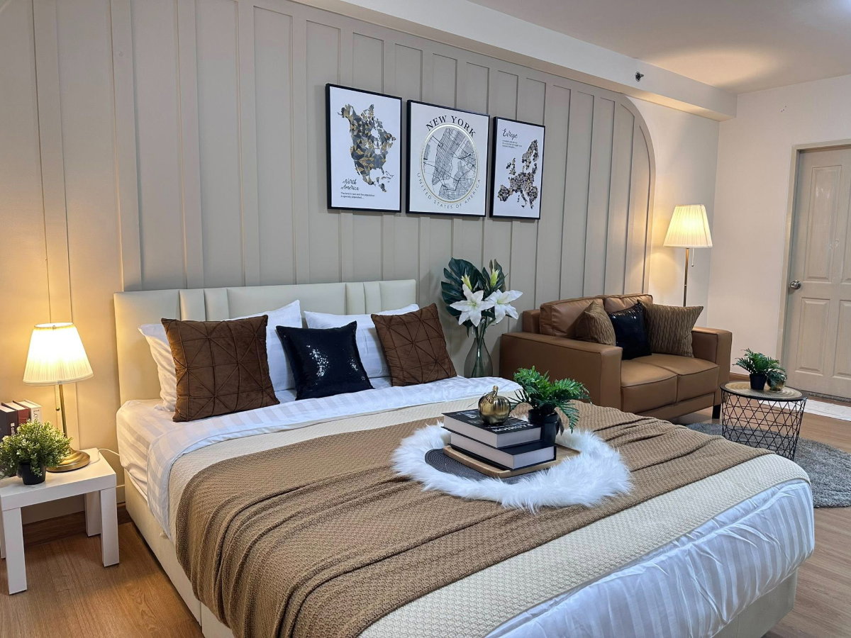 🎯 Supalai City Resort Ramkhamhaeng rooms are now available. Decorated and ready to move in, fully furnished.  (T01489) 