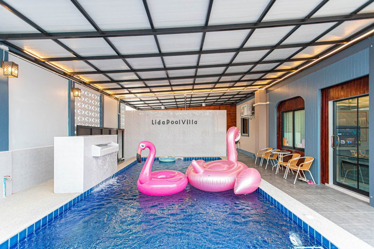 รูป 🏡 พูลวิลล่าให้เช่า หนองจ๊อม | 4 ห้องนอน บ้านหรู เฟอร์ครบ พร้อมสระส่วนตัว - รูปที่ 27/33