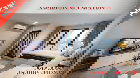 🍀🍀 Prime Condo location🚆ให้เช่า📌 แอสปาย อ่อนนุช สเตชั่น (Line:@rent2022)BTS อ่อนนุช✨พร้อมเข้าอยู่  ✨ A09922