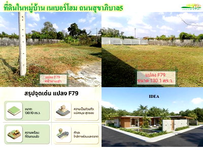 ที่ดิน เขตสายไหม : ขายที่ดินในหมู่บ้านเนเบอร์โฮม สุขาภิบาล5 ซอย 82