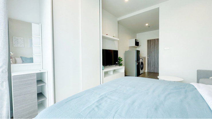 รูป 🔥 Condo for Rent – Metro Sky Wutthakat (Short to Medium Term) 🔥  (Only 450 meters from BTS Wutthakat – Ready to move in!) - รูปที่ 10/34