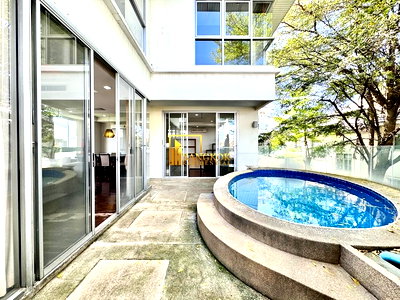 เช่าบ้านเดี่ยว ซอยเอกมัย (สุขุมวิท 63) : Baan Sun Wichai | Spacious 4 Bed Pool Villa in Rama 9 Area - BR28064SH