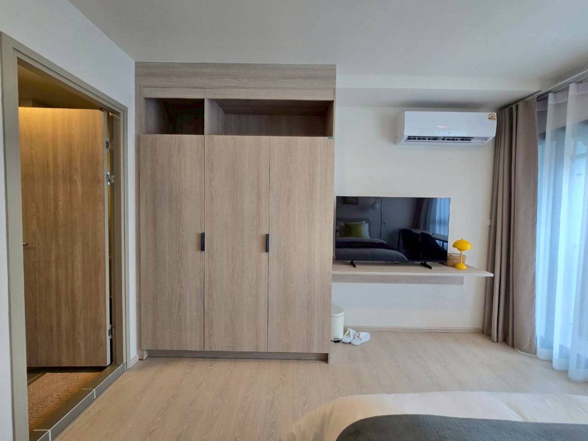 รูป คอนโดใกล้ ม.กรุงเทพ แต่งครบพร้อมอยู่ เริ่มเพียง1.99ล้านบาท D condo vivid ติดต่อฝ่ายขาย 082-224-7953 (นิค) - รูปที่ 6/7