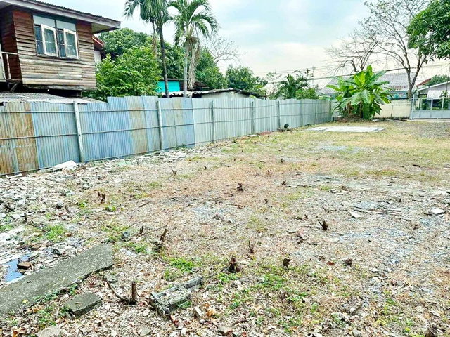 รูป เหมาะทำโกดัง ที่ดินให้เช่า 100ตร.วา ใกล้ MRTเพชรเกษม48 MRT หลักสอง ลานจอดรถ ม.สยาม 2.2 กม นักบุญเปโตร1.28กม. สาย1 บางแวก108-118 - รูปที่ 7/8