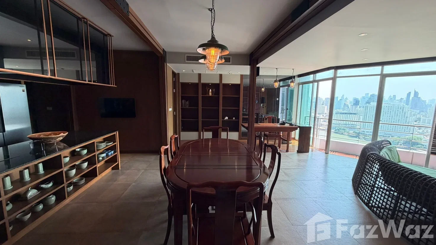 รูป คอนโดให้เช่า 2 ห้องนอน ในโครงการ บ้าน สาทร เจ้าพระยา 6175555 - รูปที่ 6/16