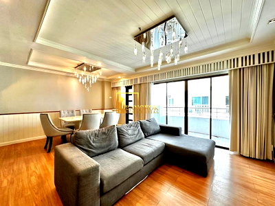 คอนโดให้เช่า : Top View Tower | Spacious 3 Bedroom Condo in Ekkamai Area - BR16676CD
