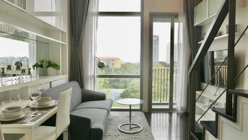 ราคาดีที่สุด! Duplex 1 ห้องนอน เลี้ยงสัตว์ได้ ใกล้ BTS ทองหล่อ ที่ Ideo Morph 38 - U657166