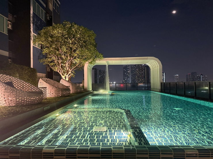 รูป 🔥 Condo for Rent – Metro Sky Wutthakat (Short to Medium Term) 🔥  (Only 450 meters from BTS Wutthakat – Ready to move in!) - รูปที่ 22/34