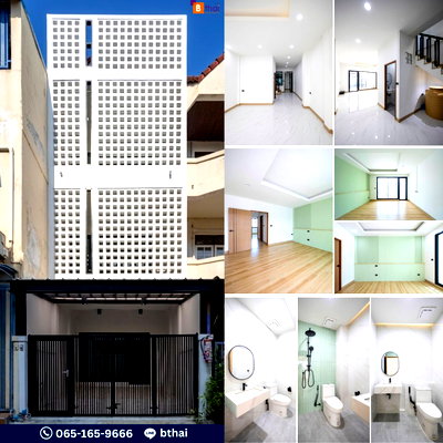 ทาวน์โฮม กรุงเทพมหานคร : ขาย ทาวน์เฮ้าส์ 3 ชั้น ทำเลบางแวก-พรานนก-ราชพฤกษ์ สไตล์มินิมอล  ฟังก์ชันครบ