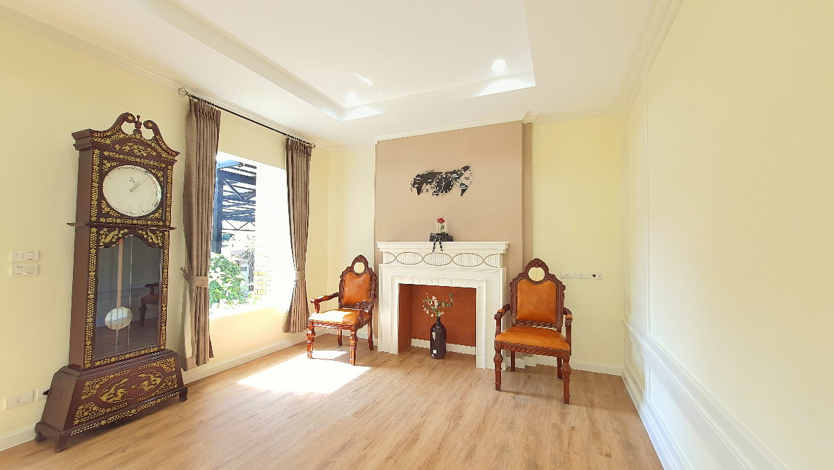 รูป [บ้านสวยพร้อมอยู่] บ้านเดี่ยวหลังใหญ่ 162 ตร.ว. คิวเฮ้าส์ อเวนิว พระราม 5 มีเรือนรับรอง ใกล้ รร.เด่นหล้า - รูปที่ 7/17